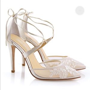 Bella Belle Wedding Shoes - Anita Ivory